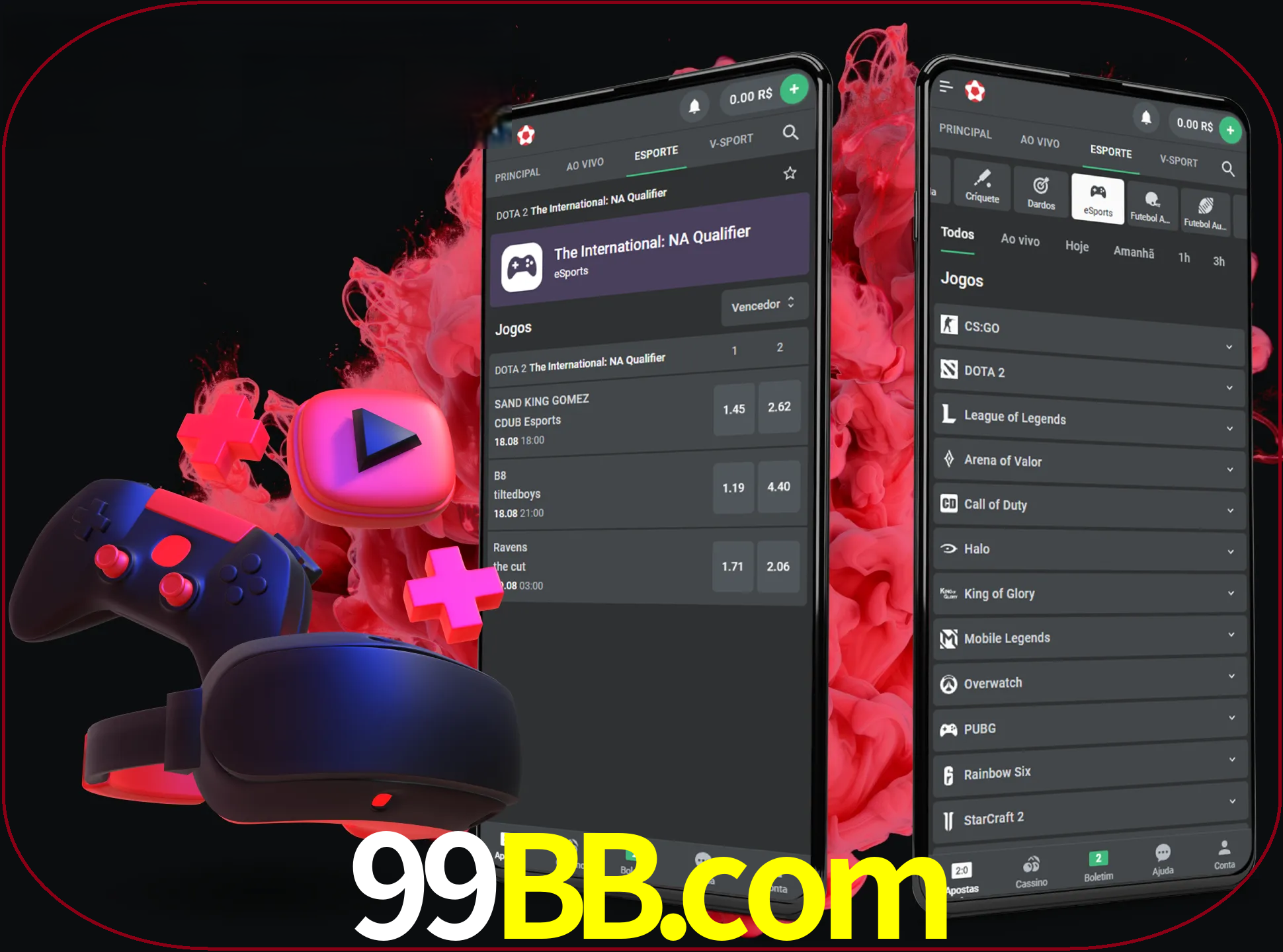 Para ter a aplicação móvel 99bb no seu smartphone, basta descarregar o ficheiro apk e seguir as instruções.